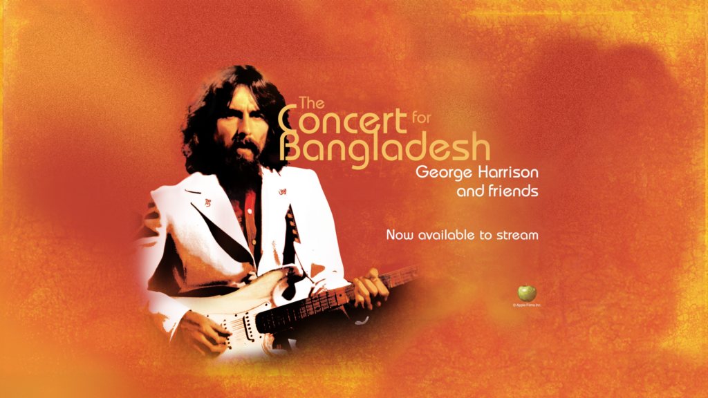 George Harrison Concert for Bangladesh 英 Concert For Bangladesh Streaming Now - George Harrison